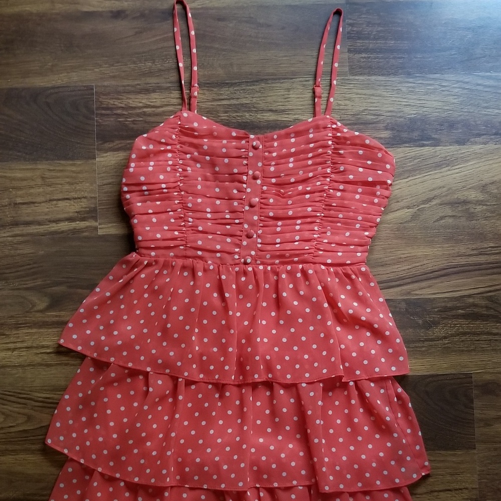 Polka Dot Sundress Fully Lined